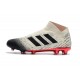 adidas Nemeziz 18+ FG Zapatillas de Fútbol - Blanco Negro Rojo