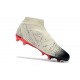 adidas Nemeziz 18+ FG Zapatillas de Fútbol - Blanco Negro Rojo