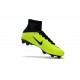 Nike Bota de Fútbol 2017 Mercurial Superfly V FG ACC - Verde Negro
