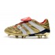 Adidas Predator Accelerator FG Zapatillas de Fútbol - Oro Bianco Rosso