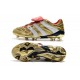Adidas Predator Accelerator FG Zapatillas de Fútbol - Oro Bianco Rosso