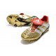 Adidas Predator Accelerator FG Zapatillas de Fútbol - Oro Bianco Rosso