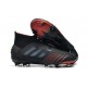 Adidas Archetic Predator 19+ FG Zapatillas de Fútbol - Negro Rojo