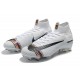 Botas de Fútbol Mercurial Superfly VI FG Nike - Plata Negro Blanco