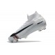 Botas de Fútbol Mercurial Superfly VI FG Nike - Plata Negro Blanco