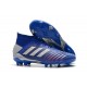 Zapatos de Fútbol Adidas Predator 19.1 FG - Azul Plata