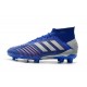 Zapatos de Fútbol Adidas Predator 19.1 FG - Azul Plata