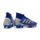 Zapatos de Fútbol Adidas Predator 19.1 FG - Azul Plata