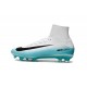 Nike Bota de Fútbol 2017 Mercurial Superfly V FG ACC - Blanco Azul