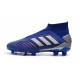 Adidas Predator 19+ FG Zapatillas de Fútbol - Azul Plata
