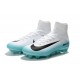 Nike Bota de Fútbol 2017 Mercurial Superfly V FG ACC - Blanco Azul