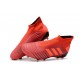 Adidas Predator 19+ FG Zapatillas de Fútbol - Rojo