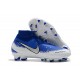 Nike Phantom VSN Elite DF FG Zapatillas de Fútbol - Azul Blanco