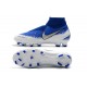 Nike Phantom VSN Elite DF FG Zapatillas de Fútbol - Azul Blanco