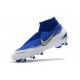 Nike Phantom VSN Elite DF FG Zapatillas de Fútbol - Azul Blanco
