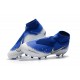 Nike Phantom VSN Elite DF FG Zapatillas de Fútbol - Azul Blanco