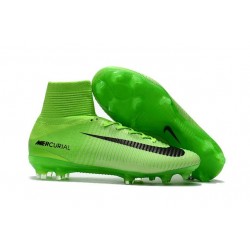 Nike Bota de Fútbol 2017 Mercurial Superfly V FG ACC - Verde Nergo