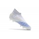 Adidas Predator Virtuso 19+ FG Zapatillas de Fútbol - Blanco Azul