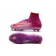 Nike Bota de Fútbol 2017 Mercurial Superfly V FG ACC - Rosa Rojo