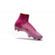 Nike Bota de Fútbol 2017 Mercurial Superfly V FG ACC - Rosa Rojo