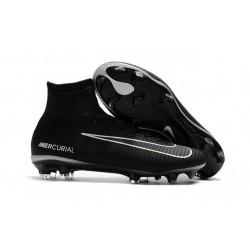 Nike Bota de Fútbol 2017 Mercurial Superfly V FG ACC - Negro