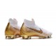Botas de Fútbol Mercurial Superfly VI FG Nike - Blanco Oro