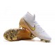 Botas de Fútbol Mercurial Superfly VI FG Nike - Blanco Oro