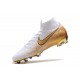 Botas de Fútbol Mercurial Superfly VI FG Nike - Blanco Oro