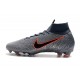 Botas de Fútbol Mercurial Superfly VI FG Nike - Gris Negro