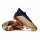 Adidas Predator 19+ FG Zapatillas de Fútbol - Oro Plata Rojo