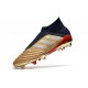 Adidas Predator 19+ FG Zapatillas de Fútbol - Oro Plata Rojo