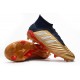 Zapatos de Fútbol Adidas Predator 19.1 FG - Oro Rojo Plata