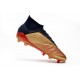 Zapatos de Fútbol Adidas Predator 19.1 FG - Oro Rojo Plata
