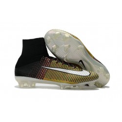 Nike Bota de Fútbol 2017 Mercurial Superfly V FG ACC - Amarillo Blanco