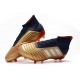 Zapatos de Fútbol Adidas Predator 19.1 FG - Oro Rojo Plata