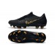 Botas de Fútbol de Phantom Venom Elite FG Nike Negro Oro