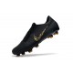 Botas de Fútbol de Phantom Venom Elite FG Nike Negro Oro