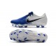Botas de Fútbol de Phantom Venom Elite FG Nike Azul Blanco Negro