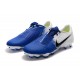 Botas de Fútbol de Phantom Venom Elite FG Nike Azul Blanco Negro