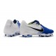 Botas de Fútbol de Phantom Venom Elite FG Nike Azul Blanco Negro