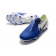 Botas de Fútbol de Phantom Venom Elite FG Nike Azul Blanco Negro