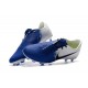 Botas de Fútbol de Phantom Venom Elite FG Nike Azul Blanco Negro