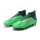 Adidas Predator 19+ FG Zapatillas de Fútbol - Verde Metal
