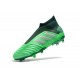 Adidas Predator 19+ FG Zapatillas de Fútbol - Verde Metal