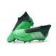 Adidas Predator 19+ FG Zapatillas de Fútbol - Verde Metal