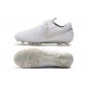 Botas de fútbol Nike Tiempo Legend VIII Elite FG Blanco Platino Gris 