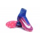 Botines Futbol Nike Mercurial Superfly V FG 2017 Rosa Azul