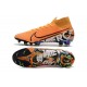 Zapatillas Nike Mercurial Superfly 7 Elite FG Naranja Blanco