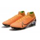 Zapatillas Nike Mercurial Superfly 7 Elite FG Naranja Blanco
