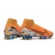 Zapatillas Nike Mercurial Superfly 7 Elite FG Naranja Blanco